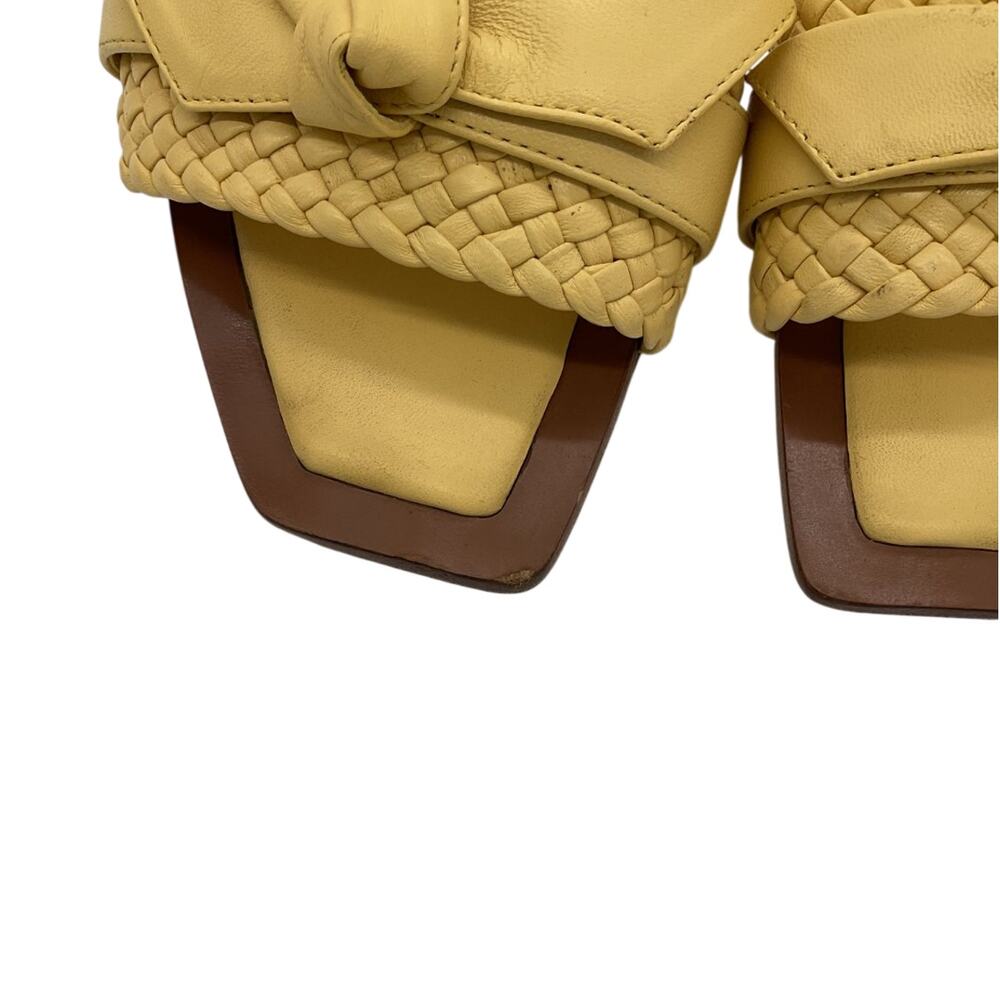 Alexandre Birman Braided Vanilla Clarita Slides Size 6.5 - Picture 6 of 6